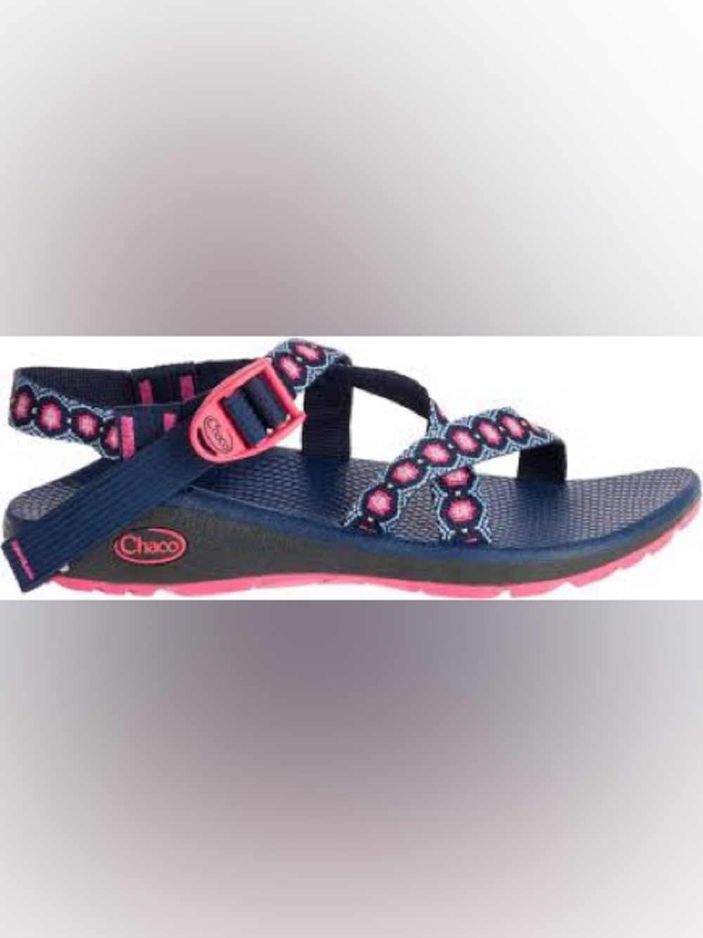 Chaco Women’s Z/Cloud Sandals Marquis Pink Blue Hiking Water River Sports Size 9